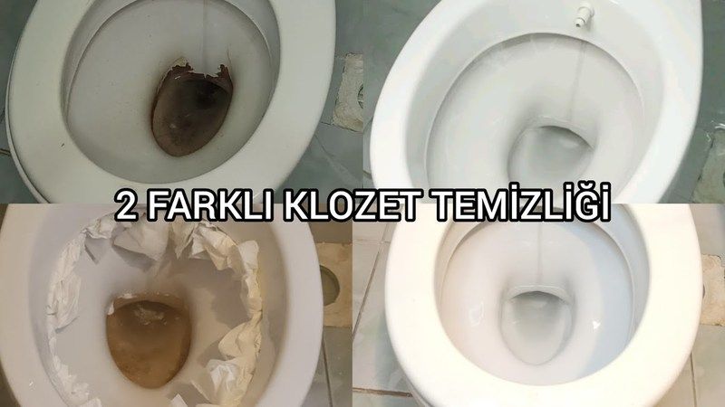 Klozeti en iyi ne temizler? Sararan klozeti kar beyaz yapan müthiş teknik! Ovalamaya bile gerek yok... 1